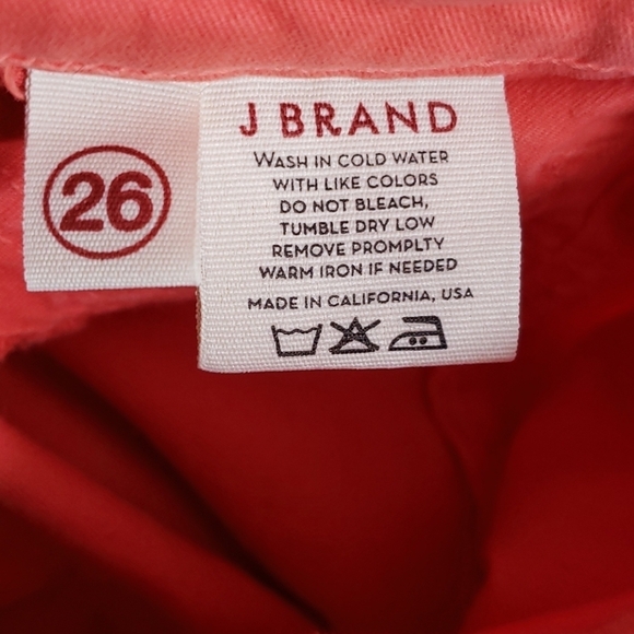 J Brand Skinny Leg Tangerine Pants - Picture 7 of 8